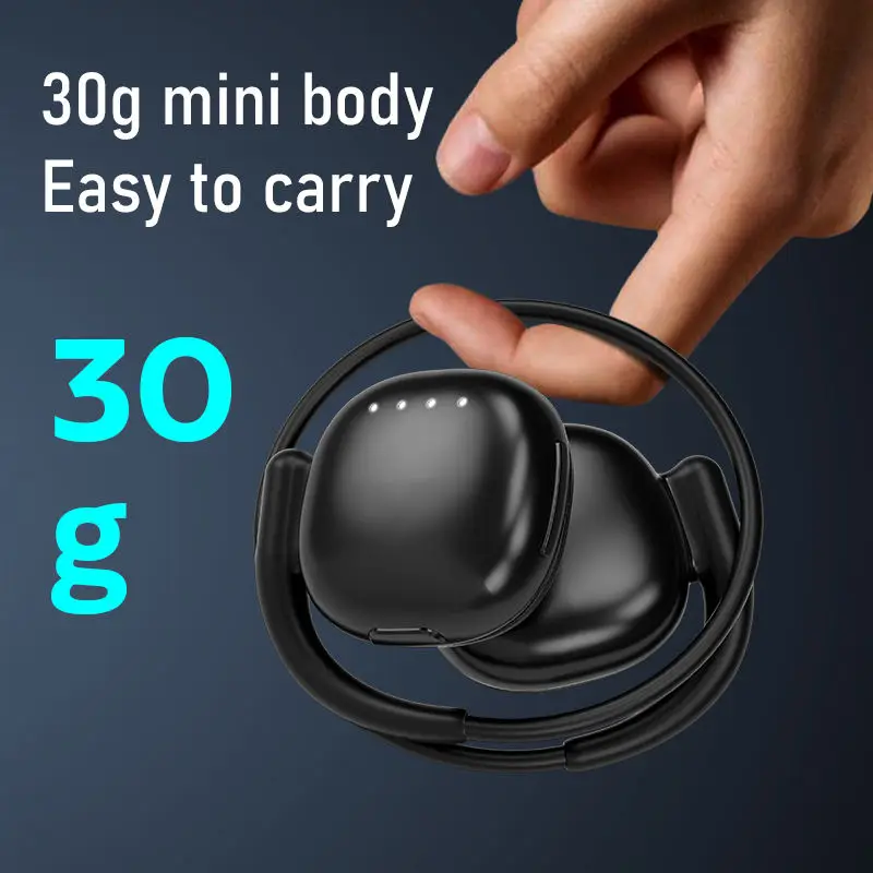 VV6 Bone connection Wireless Earhook Sport Gaming Headphones Noise Cancelling Ergonomic design Wireless headset