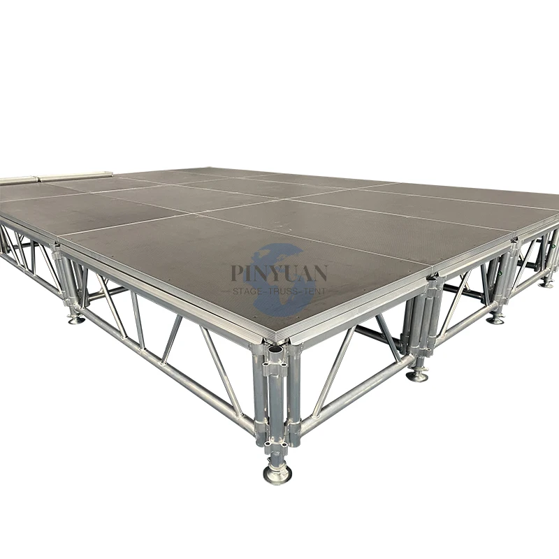 Portable stage floor stage aluminum event stage platform