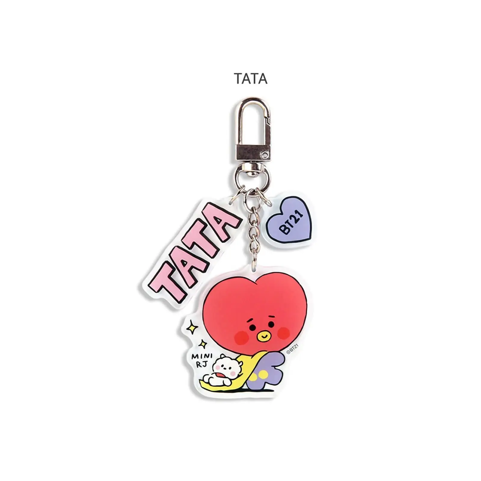 China supplier high quality BTS keychain custom logo image acrylic keychain plastic keychain