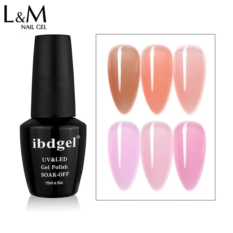 ibdgel New Arrival Jade Jelly Gel Easy Soak Off Gel Nail Polish Suppliers