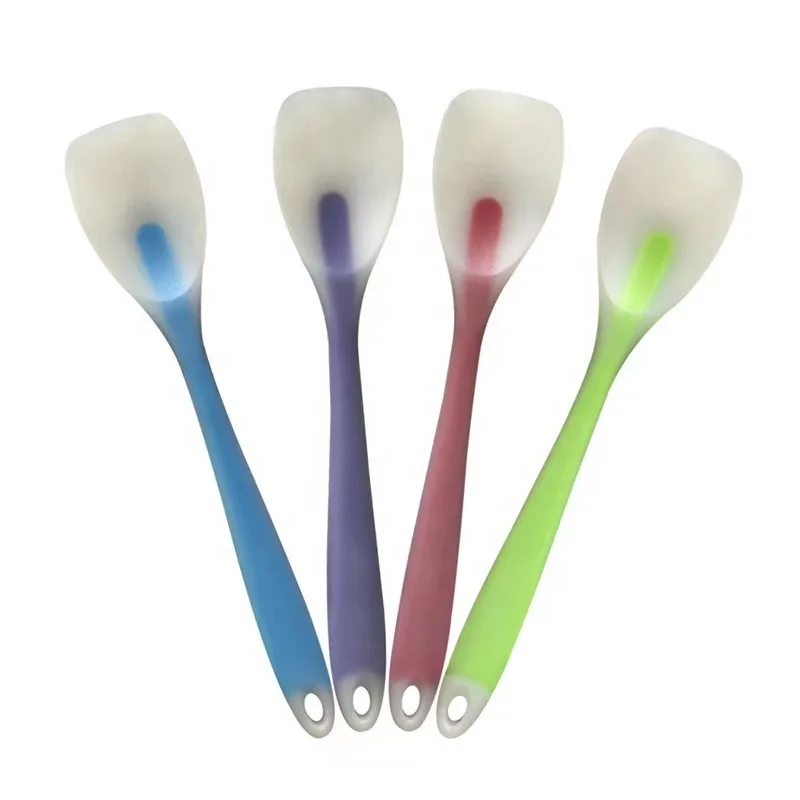 Heat Resistant Silicone Mixing salad spoon,Fried rice and Vegetables ,Deep Frying Kitchen Serving Ladle  for kitchen tools