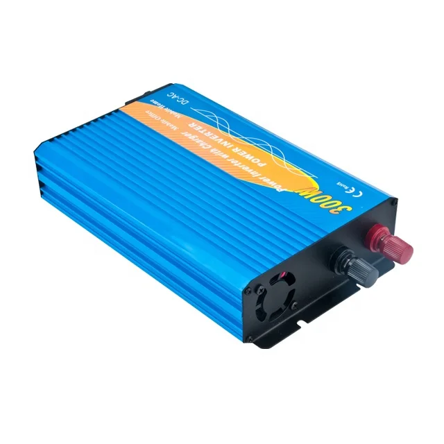 Portable UPS Inverter 12v 220v 300w Inverter FANS CE Single DC/AC Inverters 201 - 300w 90% 50/60hz Blue/black Kosunpower KSC300P