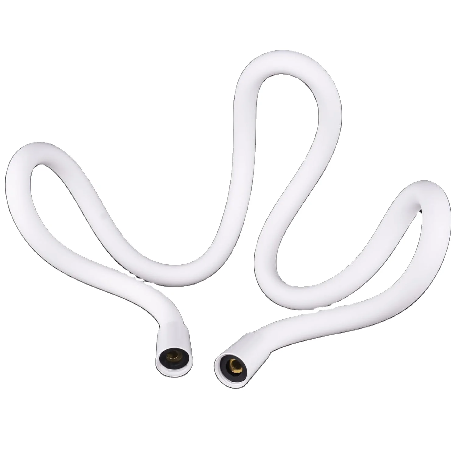 Luxurious Gold Silicone Shower Hose Anti-Twist, 1m/1.5m/2m Lengths