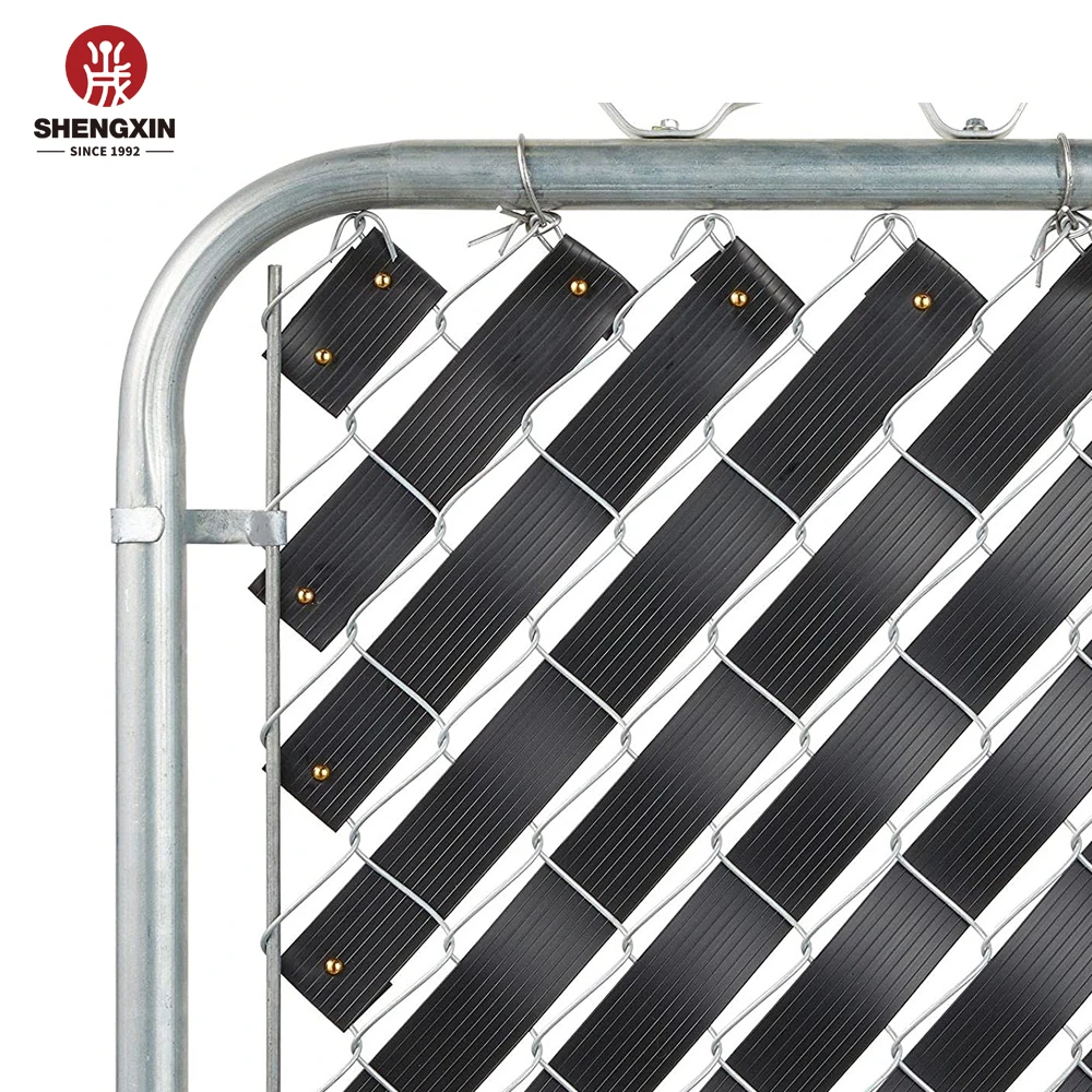 Wholesale Used Black Industry Slats Chain Link Fencing Price For Sale Gate Accessories Privacy Fence
