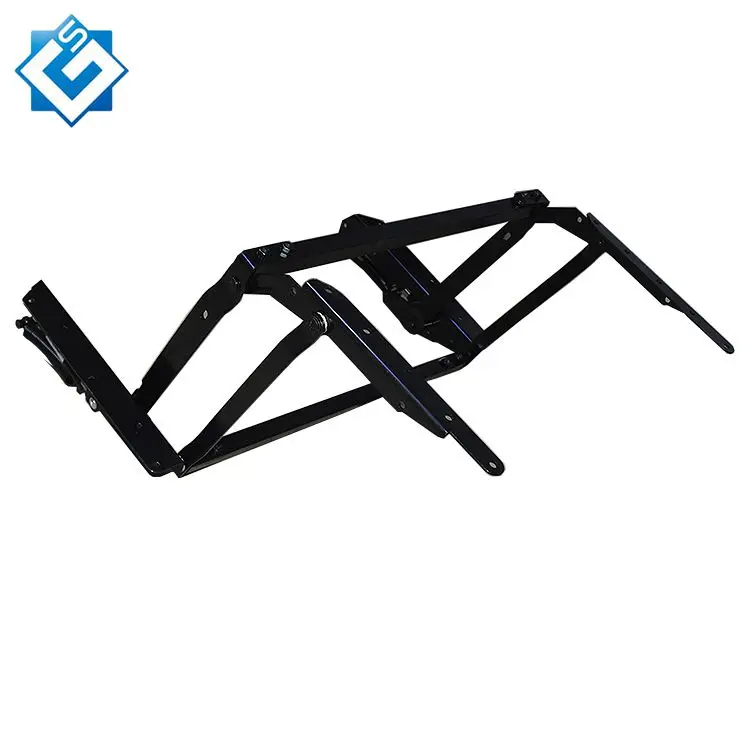 Furniture Design Hardware Hinge Adjustable Table Transformer Lift Top Coffee Tables with Storage Frame Mechanism with Gas Piston