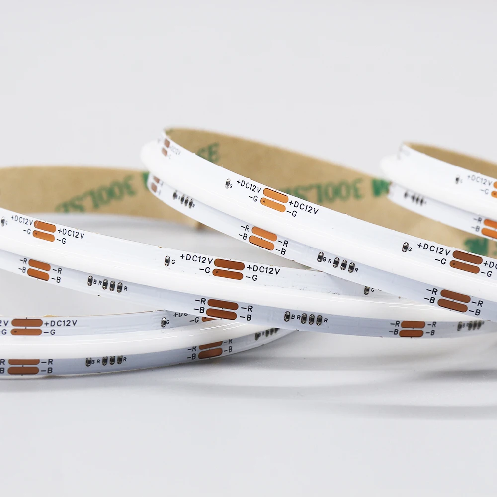 High quality 810leds/m COB LED lighting IP20 non-waterproof RGB Color