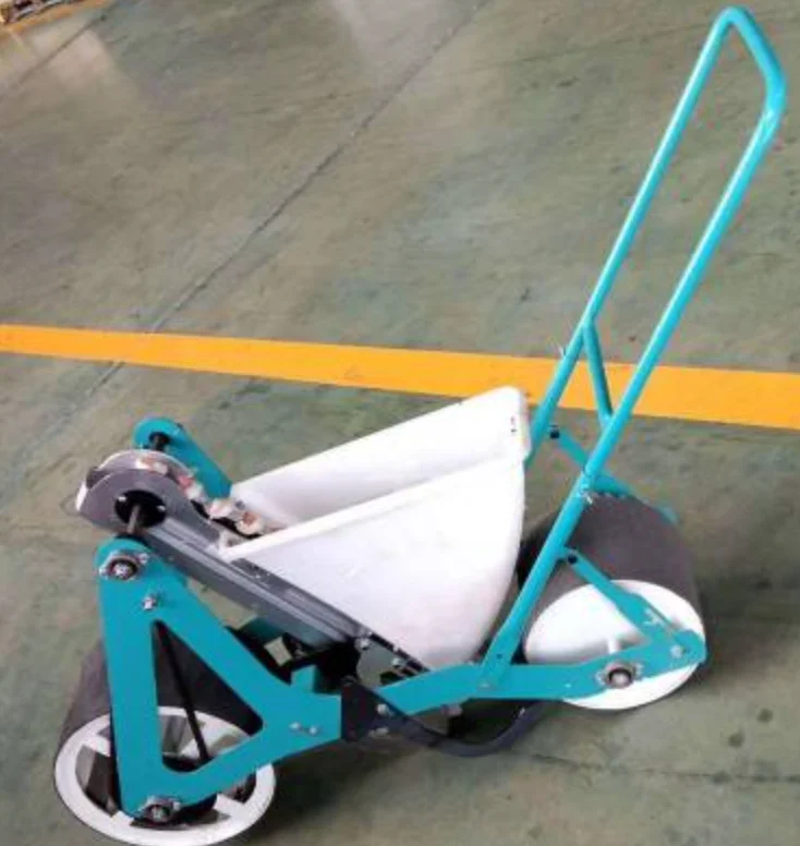 Hand push single row manual  garlic seeder corn planter for sale