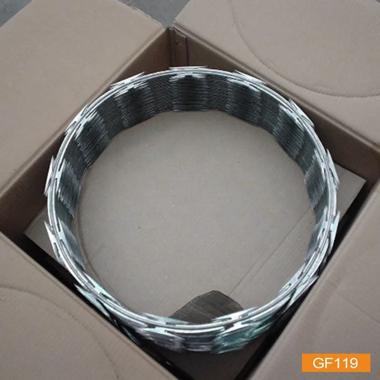 Low price 4-Point High-Tensile Galvanized Steel Barbed Wire Barbed Wire Fencing Razor Barbed Wire