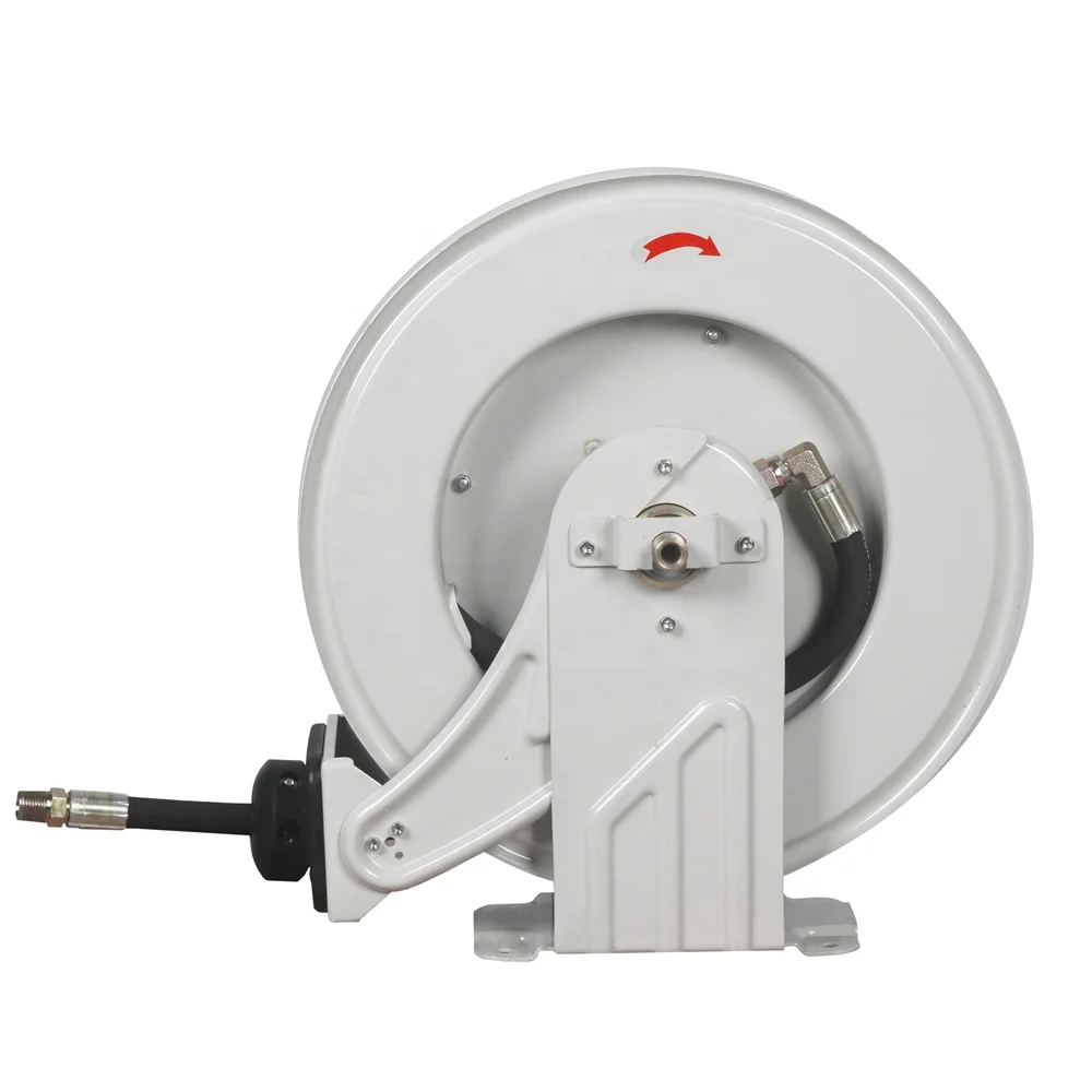 Heavy Duty Industrial-Grade Retractable Oil Hose Reel with Hose Auto Rewind hose reel