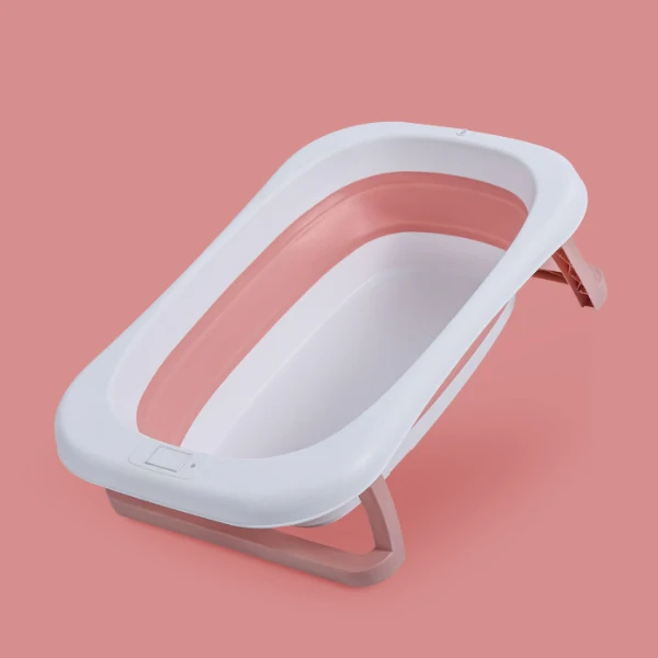 Cheap bath tub PP Plastic Small Baby Folding Portable Bathtub