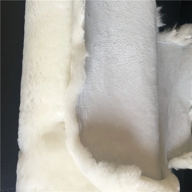 real Fur  Material Sheepskin Rug sofa wool fabric