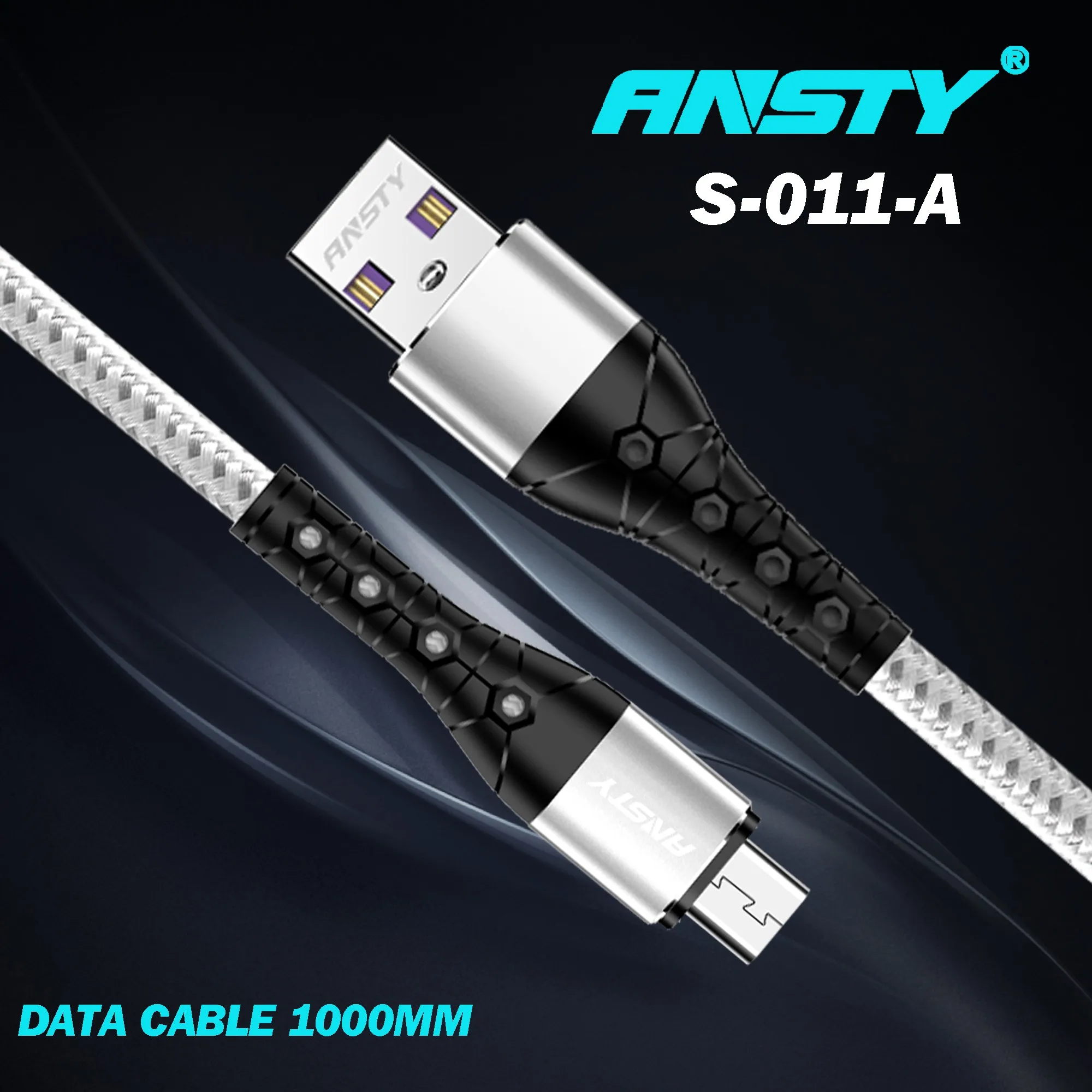 Нейлоновая оплетка S-011 1 м QC3.0