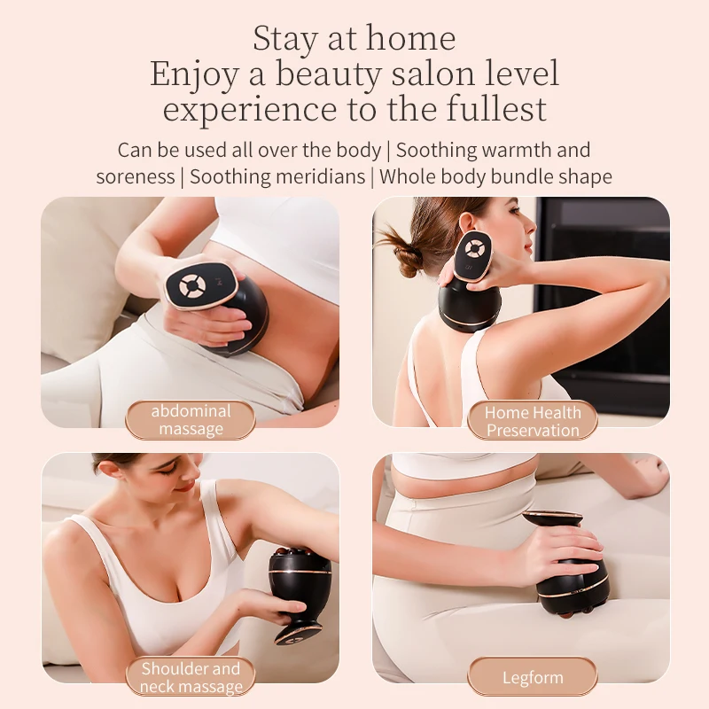 Health Care Handheld Back Massage Machine with Powerful Copper Motor Slimming Massager Device