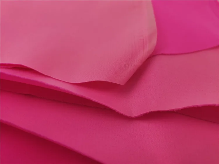 
Pink Lycra And 0.1Tpu Film 92 Nylon 8 Spandex Fabric For Outdoor Sports Goods 
