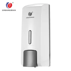 Chuangdian wholesale liquid soap dispenser silicone wall mounted shower dispenser for shampoo