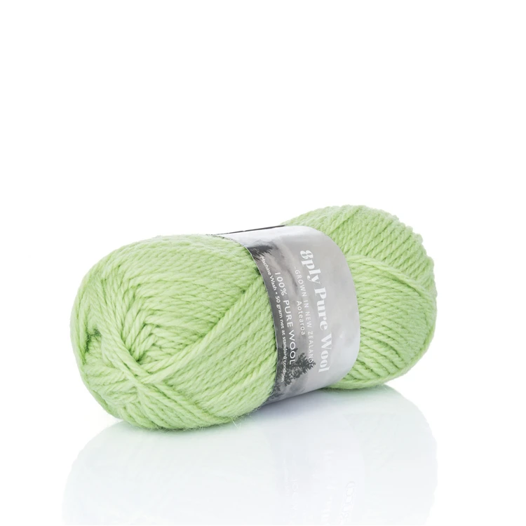 
Large Quantity Supply Pretty Soft Dyed 100% Wool Crochet Fancy Yarn 