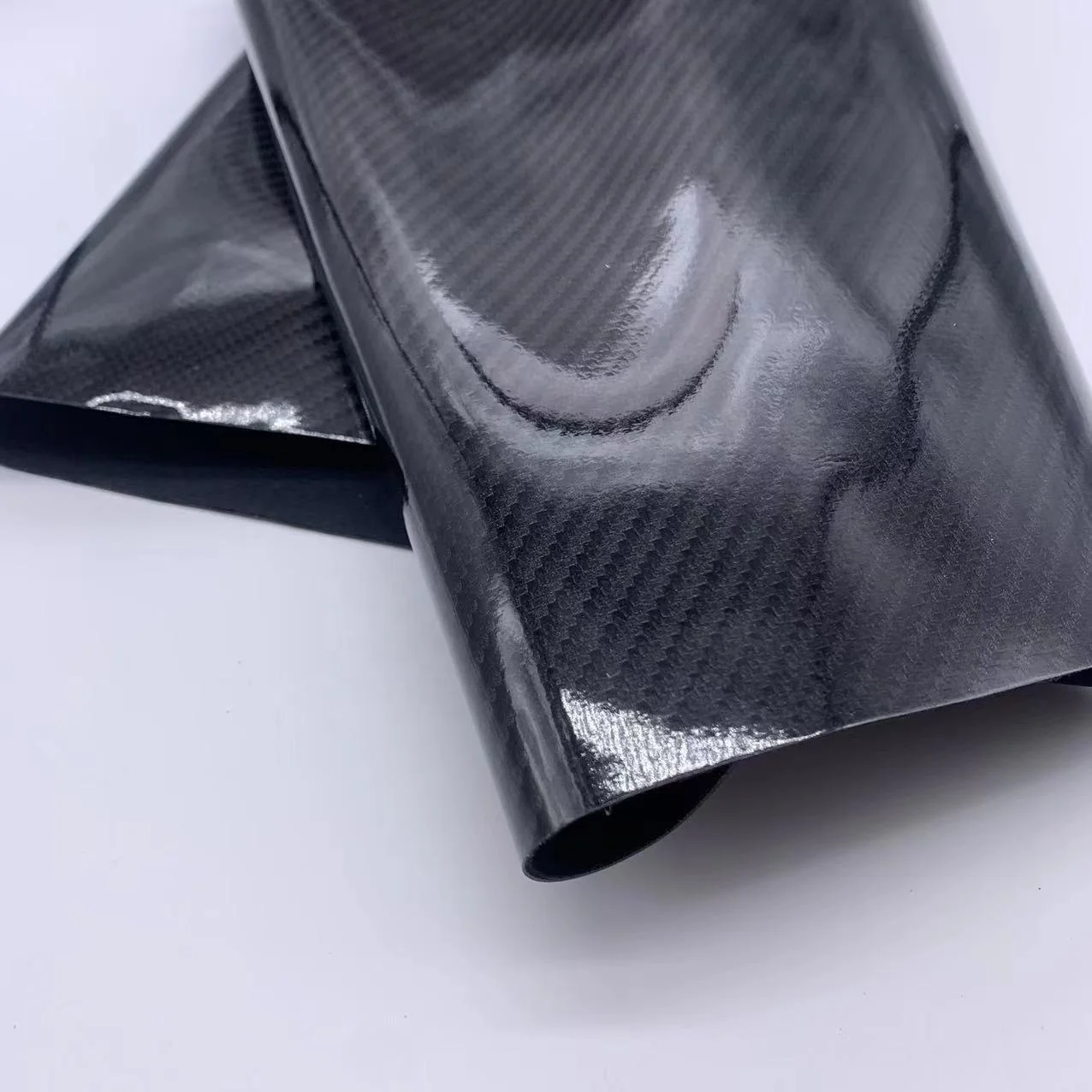 Source Factory High Quality Carbon Fiber Microfiber Leather For Car Steering Wheel Cover