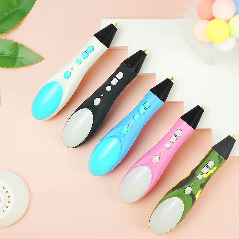 christmas gifts 3d printing plastic pen filament multiple color 3d pen filament 1.75 mm diameter 3D pen printing