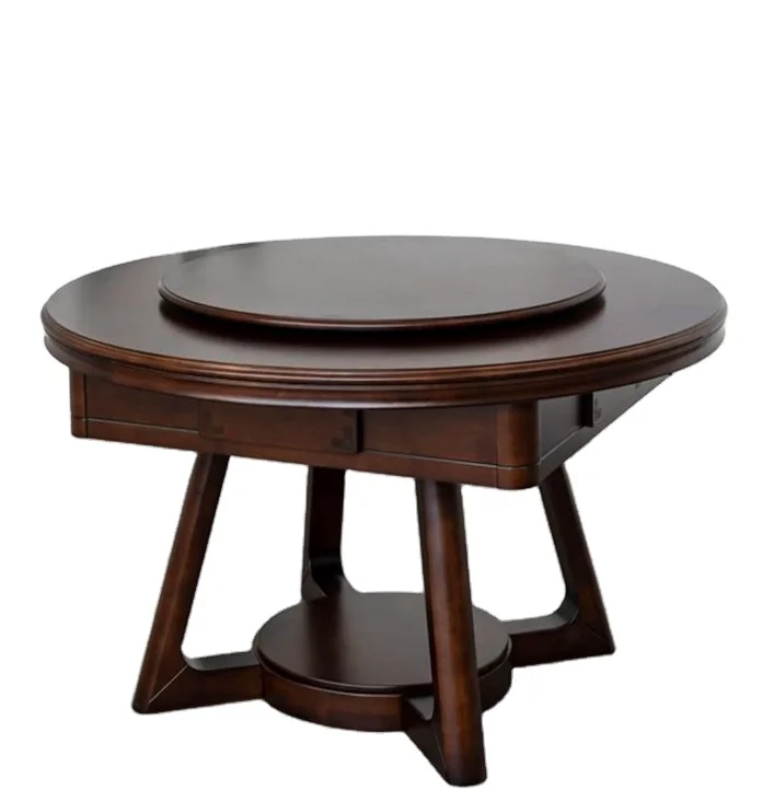 
Household solid wood folding mahjong machine electric can bring dining table and tea table dual-use automatic mahjong table 