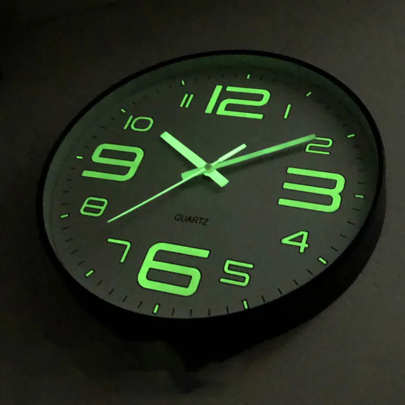 High Quality Luminous wall clock New Design For Sale Amazon Hot Selling Luminous Digital Clock