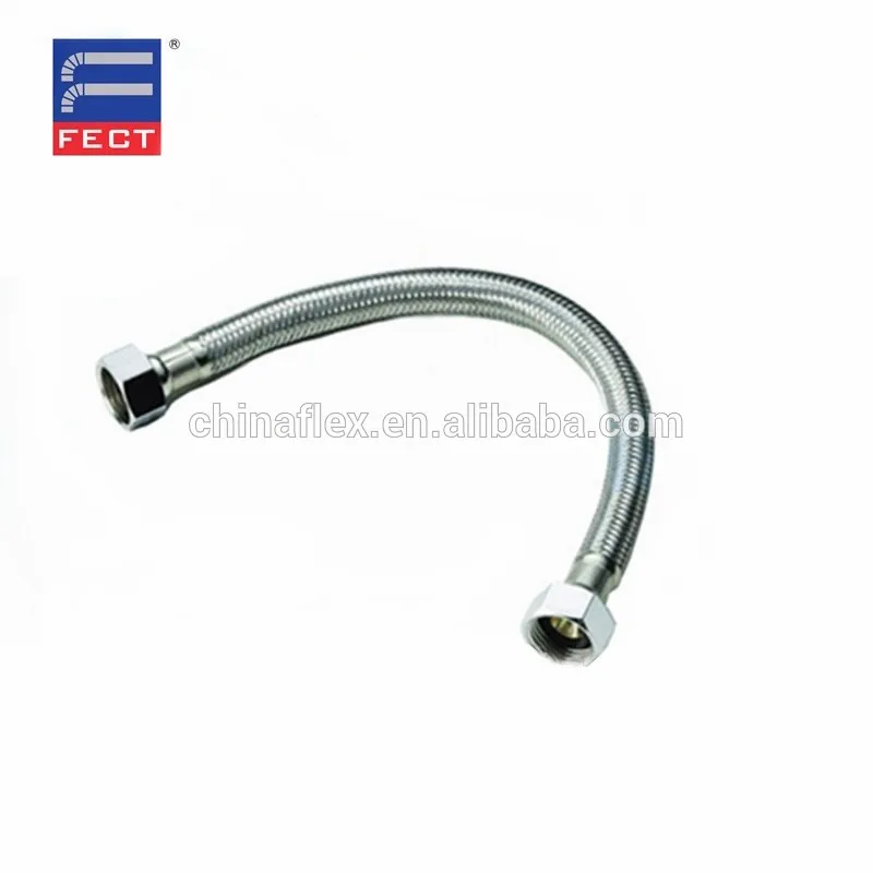 China Manufacturer Wholesale Low MOQ Stainless Steel Braided Flexible Metal Hose