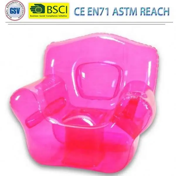 
Inflatable ocean blue inflatable bubble chair 