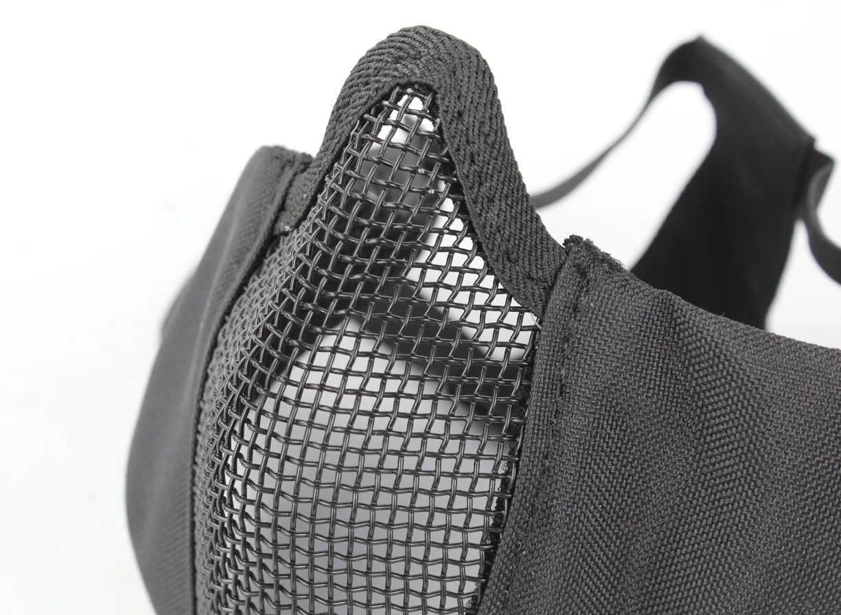 OEM Tactical half face guard Outdoor protection Military Tactical face mask