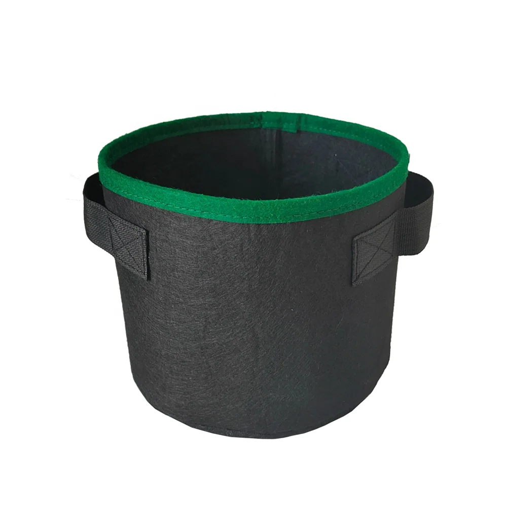 
Eco Friendly 5 10 20 100 Gallon Felt Fabric Vegetable Plant nursery Grow Pot Bag 