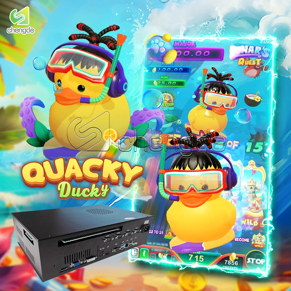 50 Lines Main Game Free Game Ducky Coin Operated Machines Club Bar Play Skill Game Board Master Panda