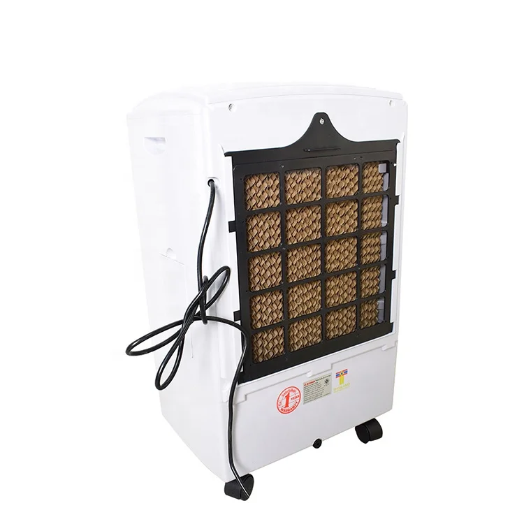 Cheap price full plastic colourful 3 speed 10L evaporative air cooler portable