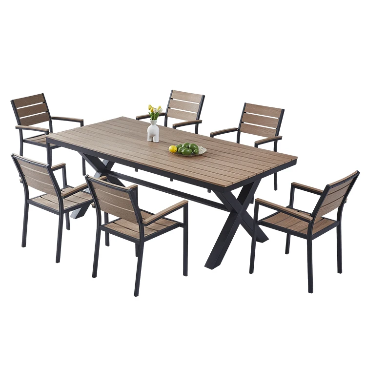 rustic outdoor dinning furniture dining 1 table and 4 chair set aluminum fancy sectional bed sofa wicker patio garden sofas