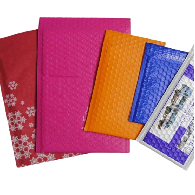customized  bubble mailer transportation packaging waterproof Padded mailing bag bubble shipping bag 100% NEW PE