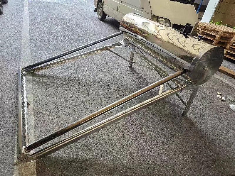 150L 200L 240L 300L Integrated Vacuum Tube Coil Solar Water System All Stainless Steel Solar Hot Water Heater with Copper Pipe