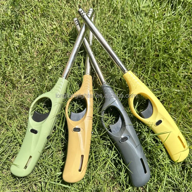 Plastic Beautiful color BBQ accessories Kitchen Lighter Manufacturer for smoking