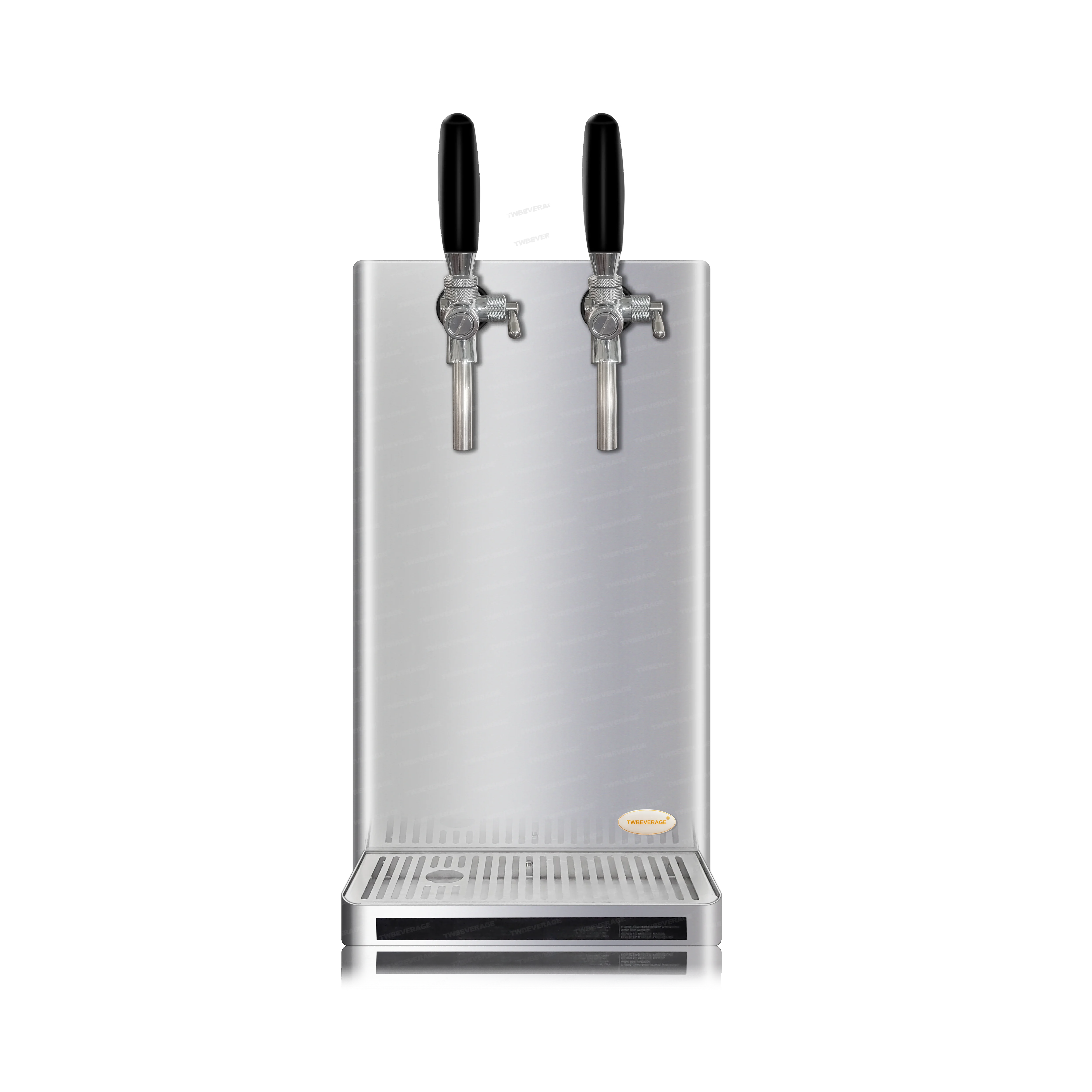 hot selling tabletop desktop two taps or one tap draft beer cooler dispenser machine