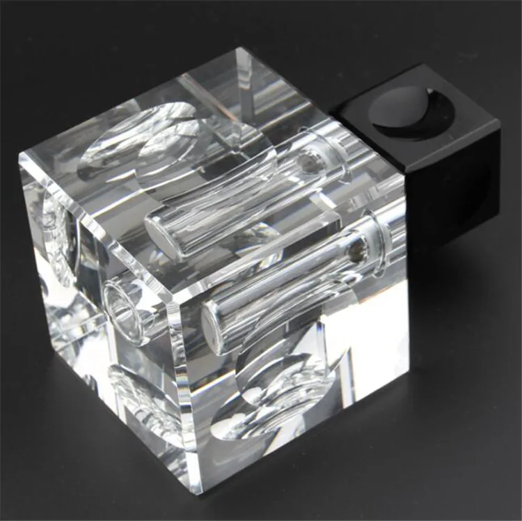 luxury French 3ml-5ml special empty crystal perfume bottle oil perfume bottle attar glass oil bottle