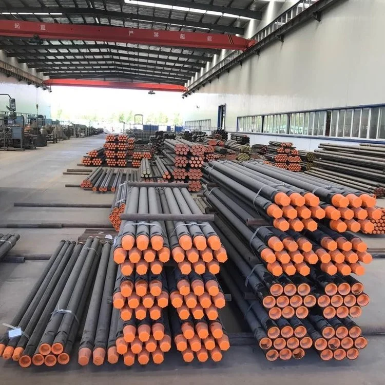 140 drill pipe, dedicated for DTH pneumatic water well drilling rigs, thickness 8mm