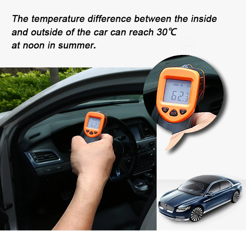 Factory Price Durable Sun Protection Dust Proof Outdoor Car Vehicle Shade Umbrella