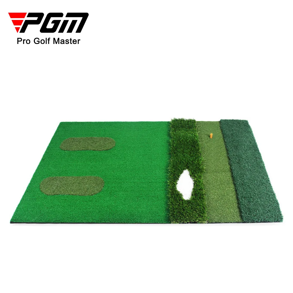 PGM DJD010 4 in 1 golf hitting driving mat range multi practice golf mat