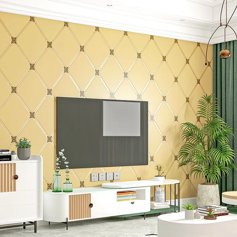 Nordic Style Geometric Pattern Lines Modern Minimalist Vertical Stripes Luxury Wallpaper For Living Room