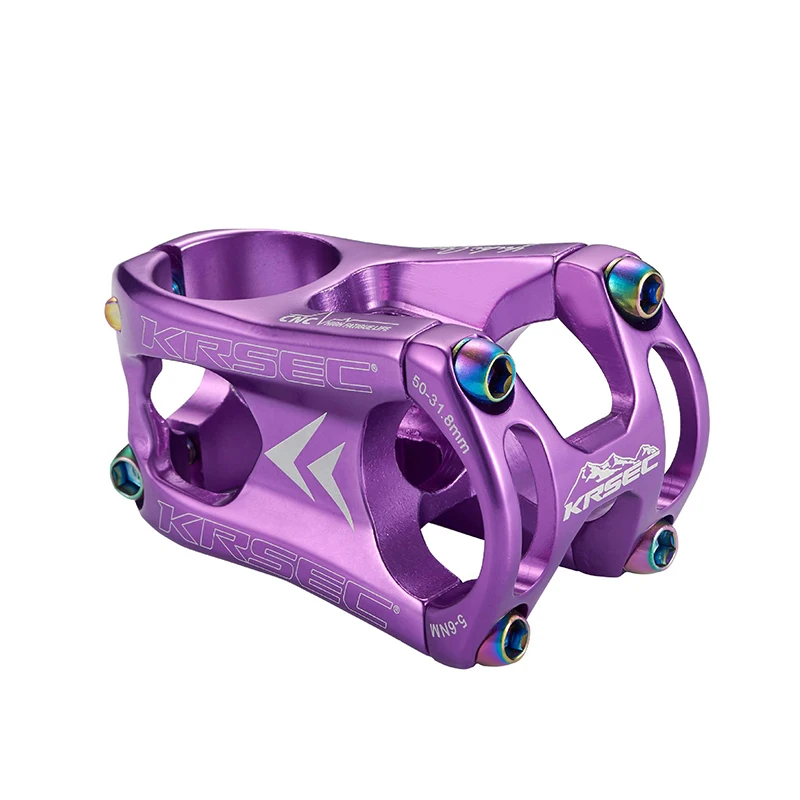 CNC Mtb Mountain Road Bike Bicycle Stem Bicycle Handlebar Stem Bike Parts Stem 31.8mm 35mm Mountain Bicycle