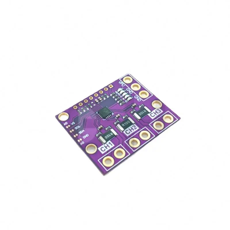 MCU-3221 INA3221 three low-side/high-side I2C output current/power monitor