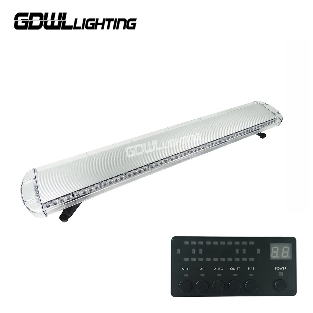 140cm/57 inch tow recovery truck roof mount strobe light bar heavy duty vehicle flash light bar top roof lightbar