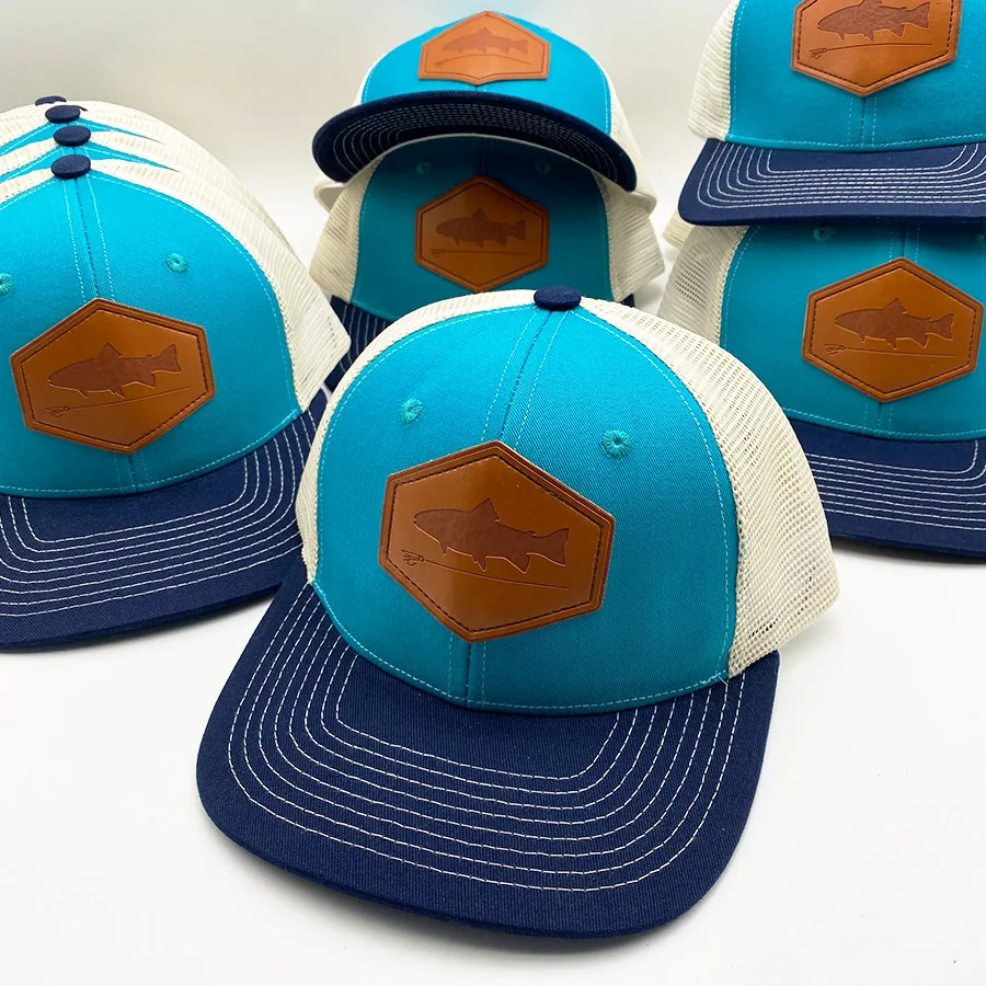 Custom For Kids 7 Panel Gorras Woven Patch Richardson 112 Trucker Hats Fur