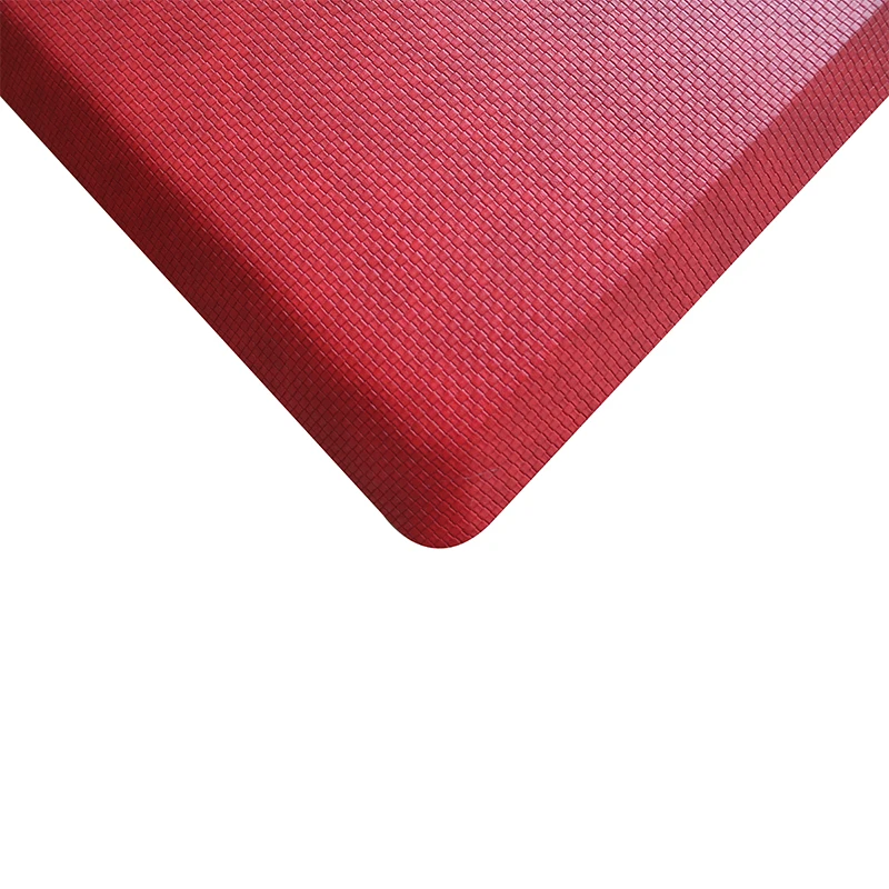 China Oem High Quality Anti Fatigue Durable Waterproof Polyurethane Material Wellness Kitchen Mats