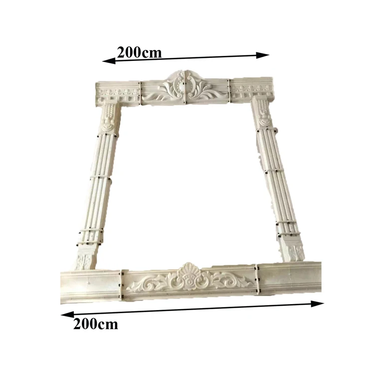 abs plastic arch window moulding designs