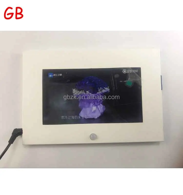 factory wholesale custom made 2.4 4.5 7 10 inch paper lcd promotional video greeting card digital brochure video player