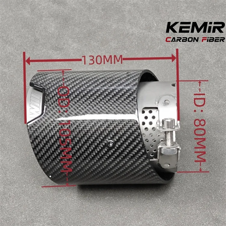 Lossless Original installation M performance M2 G87 Carbon Fiber Exhaust tailpipe tip for BMW OEM replacements installation