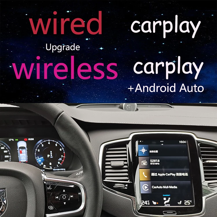 factory OEM ODM PX6 4+32G smart multimedia player  CarPlay   AI BOX  with  HDMI IN AND HDMI OUT