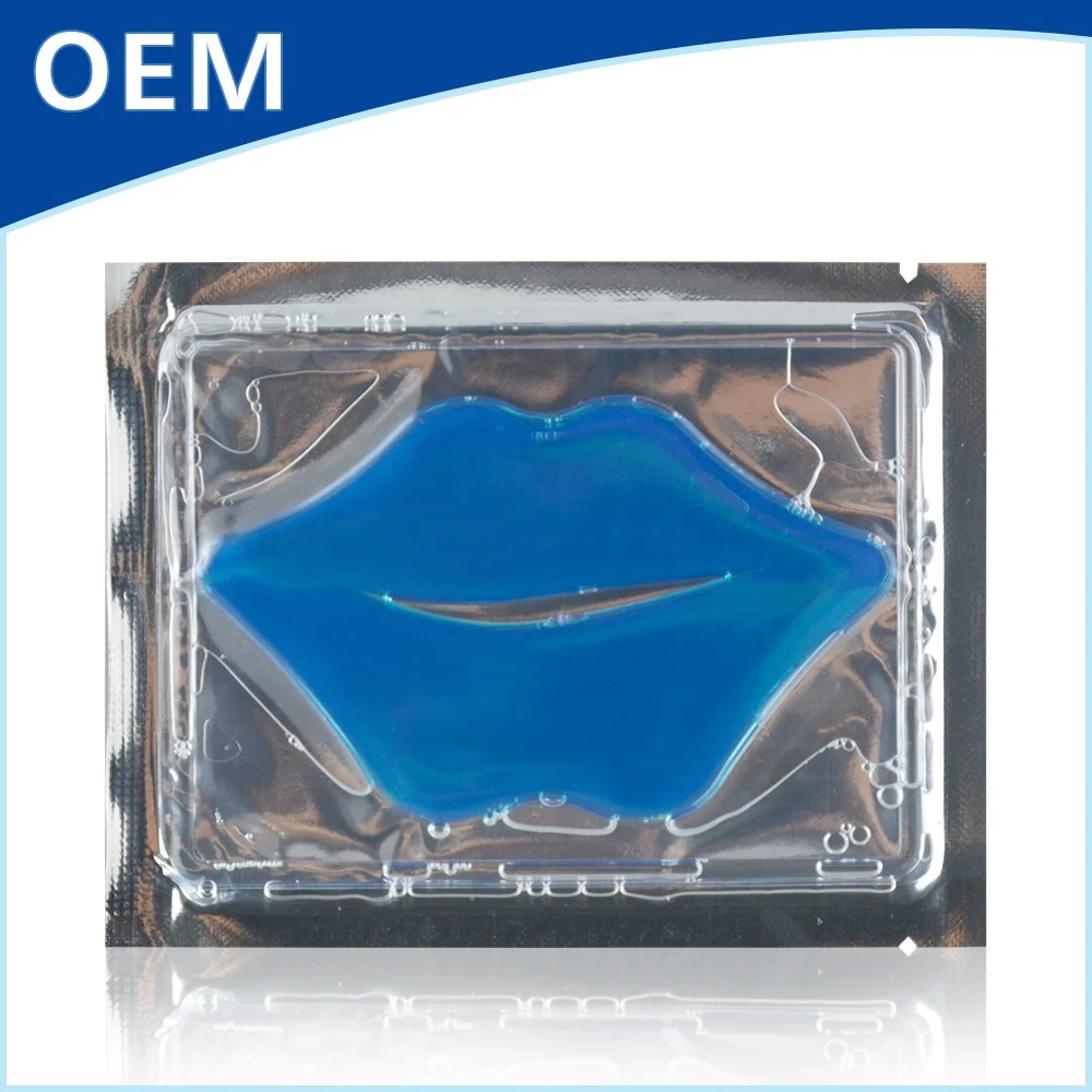 OEM Private Label Wholesale Marine algae crystal Collagen Lip Mask